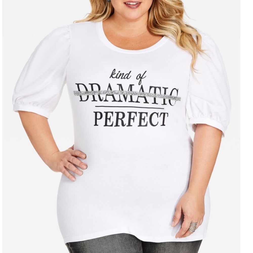 KIND OF DRAMATIC TOP